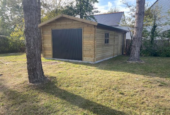 Garage en bois